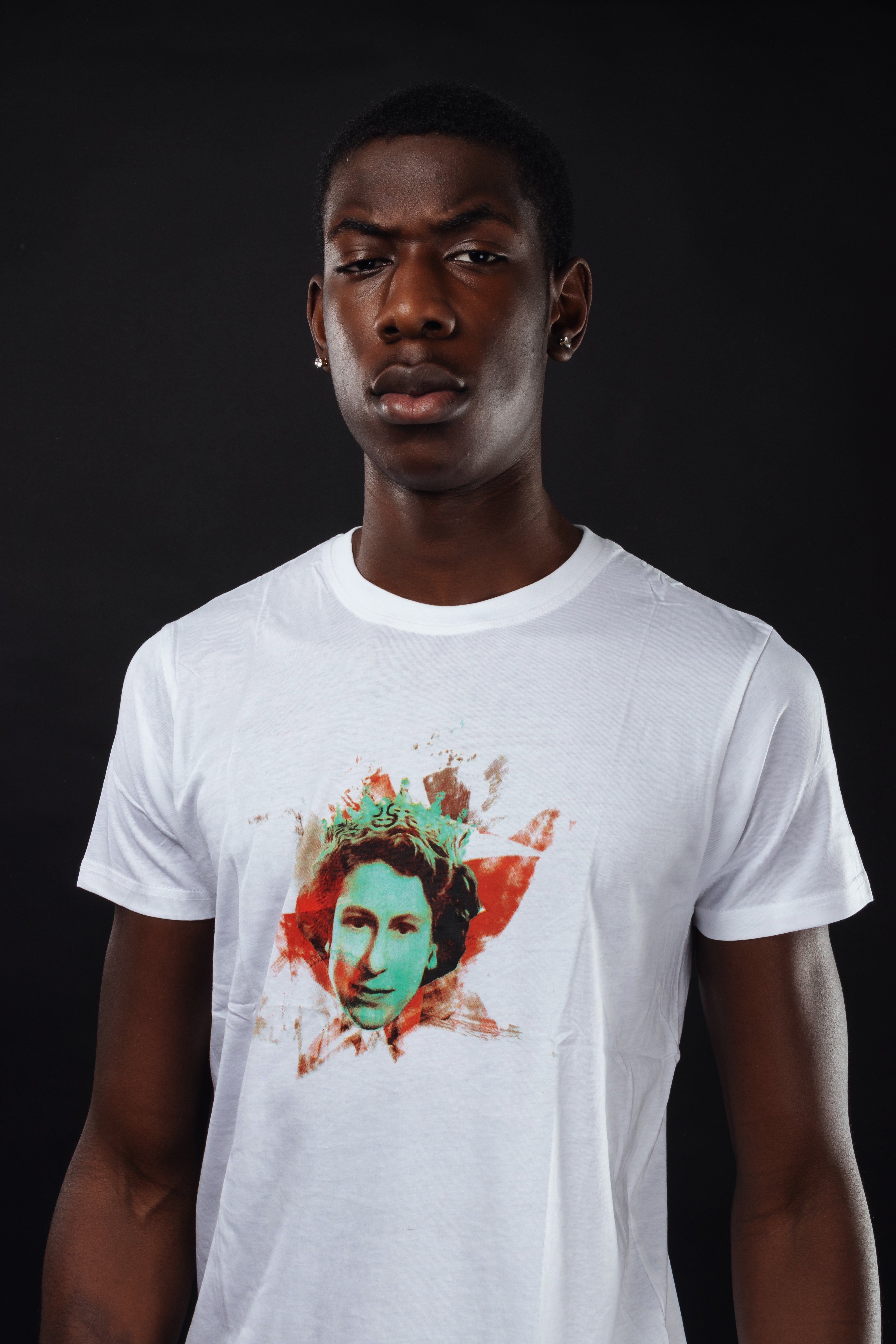 Lizzy Face T.shirt (White)